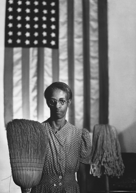 Image result for gordon parks american gothic painting